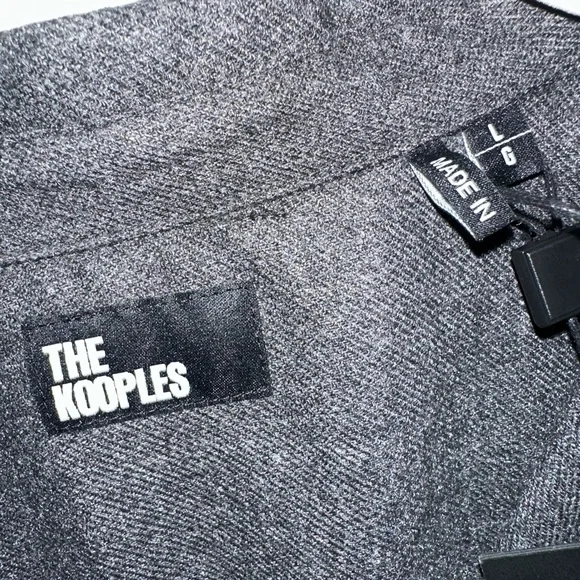 The Kooples Gray Dress Shirt - Picture 4 of 8